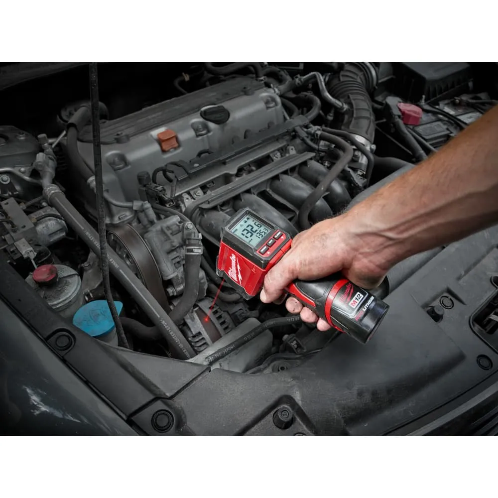 Milwaukee 2278-20NST M12™ 12:1 Infrared Temp Gun NIST Certified