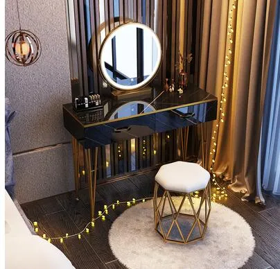 Modern Multi-Functional Dressing Table and Storage Cabinet