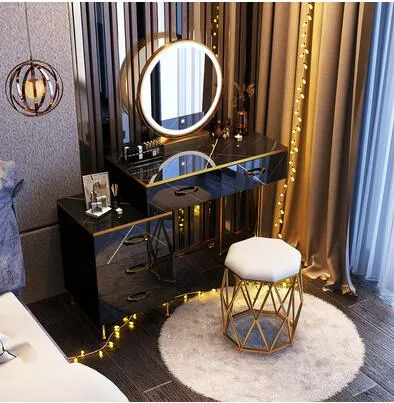 Modern Multi-Functional Dressing Table and Storage Cabinet