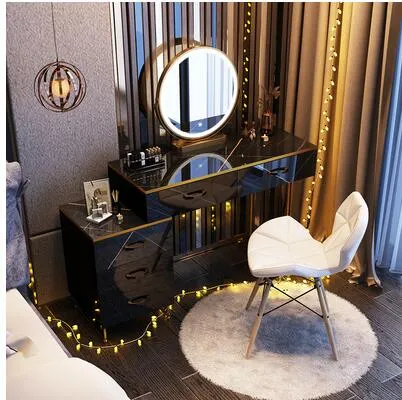 Modern Multi-Functional Dressing Table and Storage Cabinet
