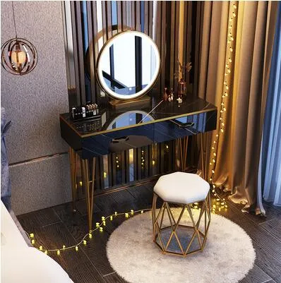Modern Multi-Functional Dressing Table and Storage Cabinet