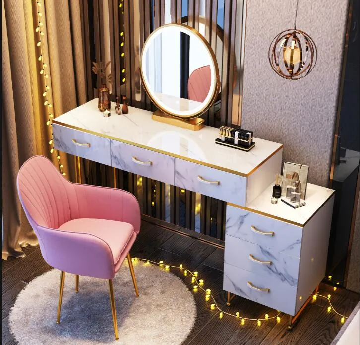 Modern Multi-Functional Dressing Table and Storage Cabinet