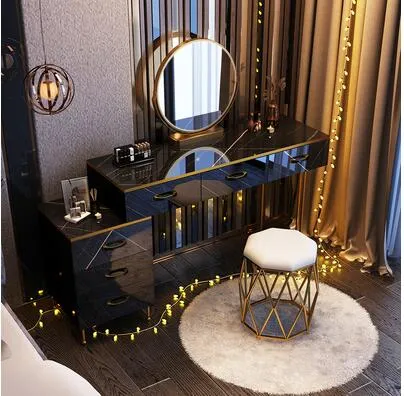 Modern Multi-Functional Dressing Table and Storage Cabinet