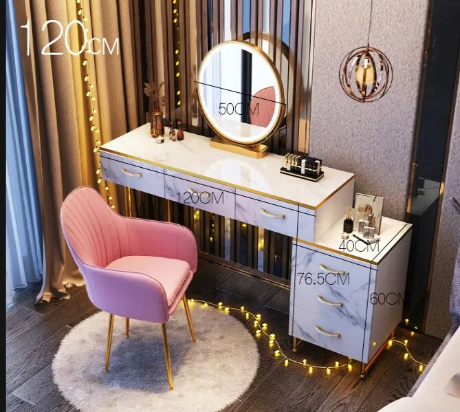 Modern Multi-Functional Dressing Table and Storage Cabinet