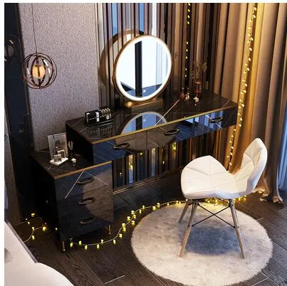 Modern Multi-Functional Dressing Table and Storage Cabinet