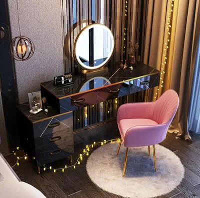Modern Multi-Functional Dressing Table and Storage Cabinet
