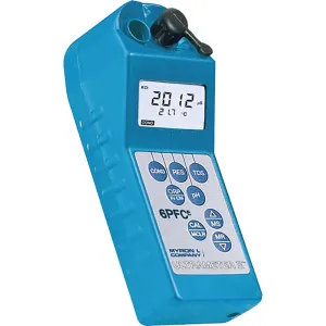 Myron L Ultrameter II 6PFCE Water Tester for Conductivity, Resistivity, TDS, ORP, Free Chlorine, pH, and Temperature