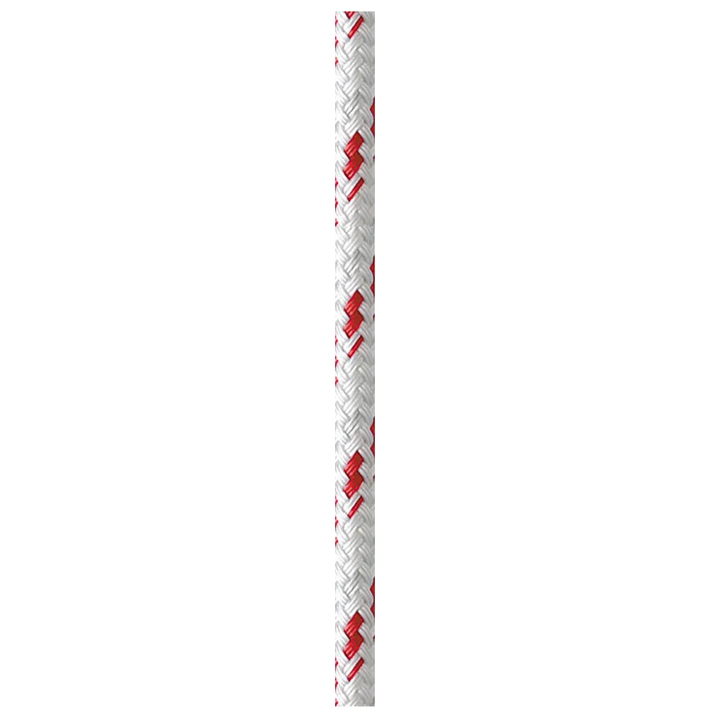 New England Ropes 1/4" Sta-Set Performance Cruising Line - Red Fleck - 600 [C2111-08-00600]
