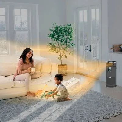 New - Shark Air Purifier 3-in-1 True HEPA Filter Air Purifier 1000sqft HC452