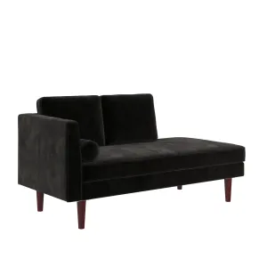 Nola Mid-Century  Modern Daybed with Chaise