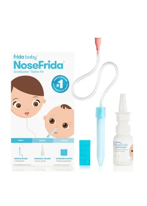 NoseFrida the SNOTSUCKER SALINE KIT