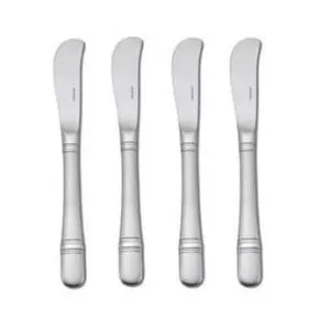 Oneida Satin Astragal Set of 4 Butter Spreaders
