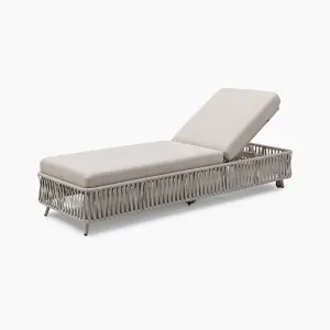 Pair of Monterrey Rope Sunloungers in Latte