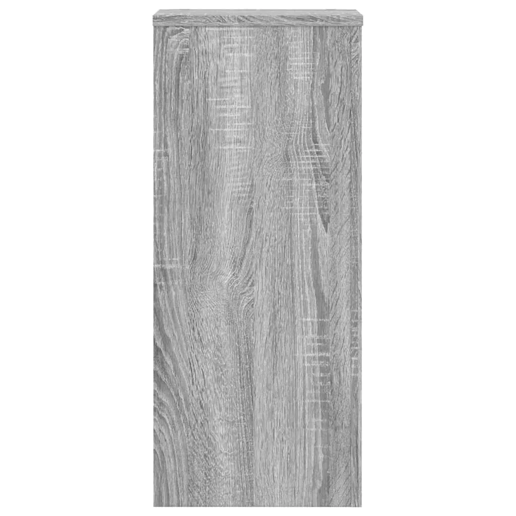 Plant Stands 2 pcs Grey Sonoma 30x30x70 cm Engineered wood