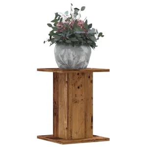 Plant Stands 2 pcs Old Wood 30x30x40 cm Engineered Wood