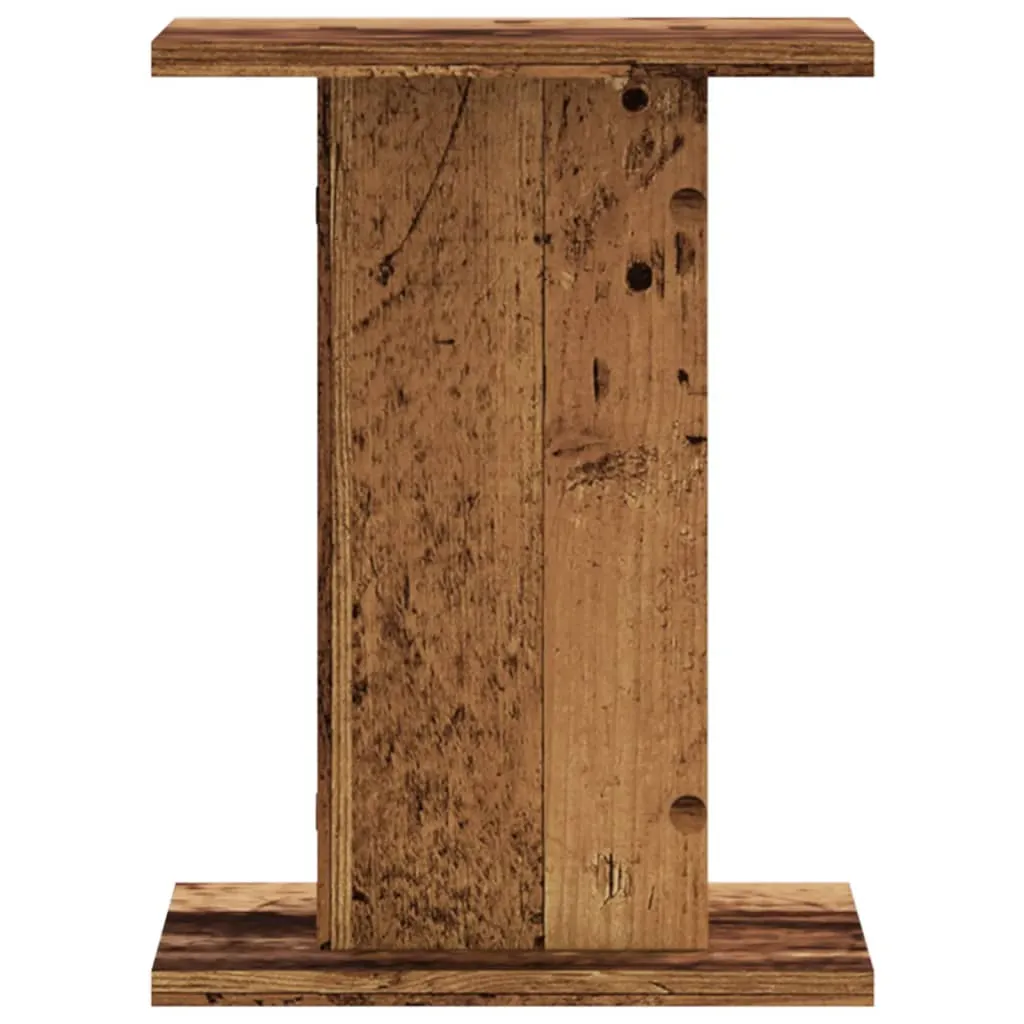 Plant Stands 2 pcs Old Wood 30x30x40 cm Engineered Wood