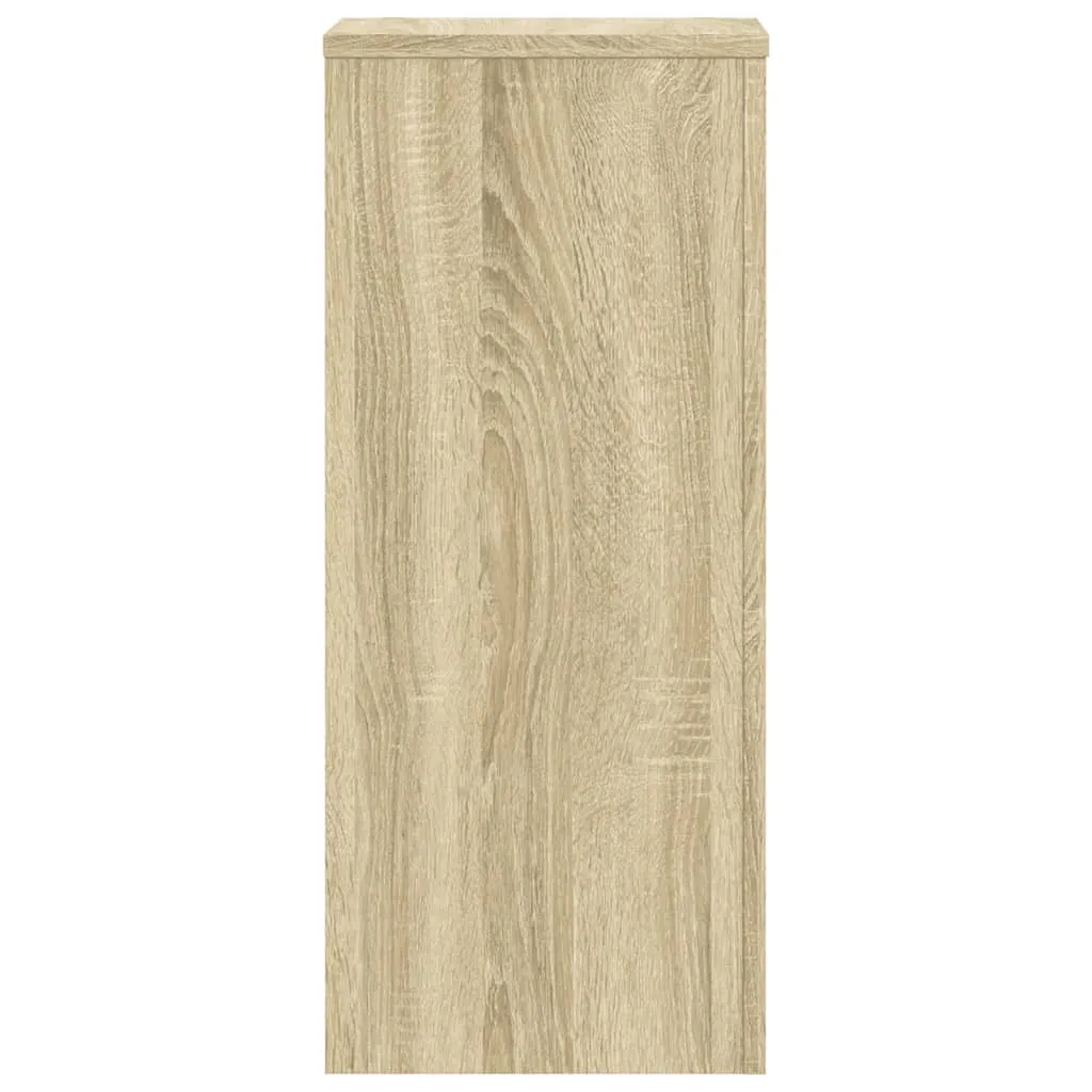 Plant Stands 2 pcs Sonoma Oak 30x30x70 cm Engineered wood