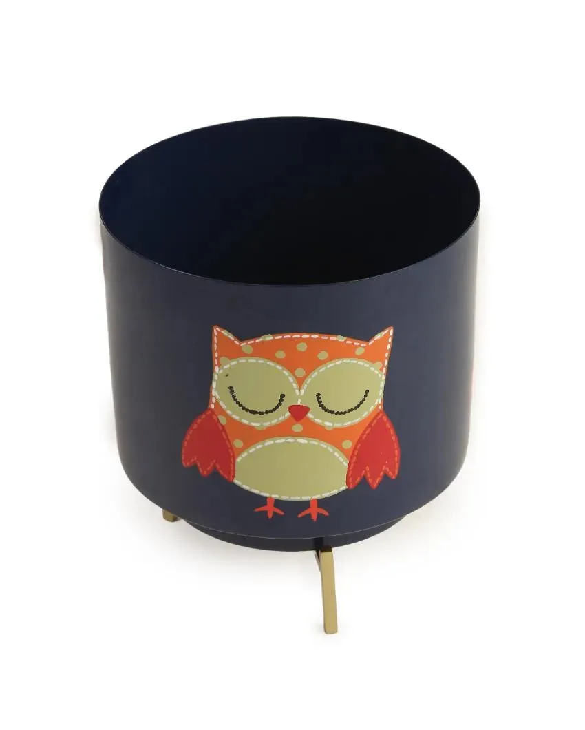 Printed Design Hand Painted Planter