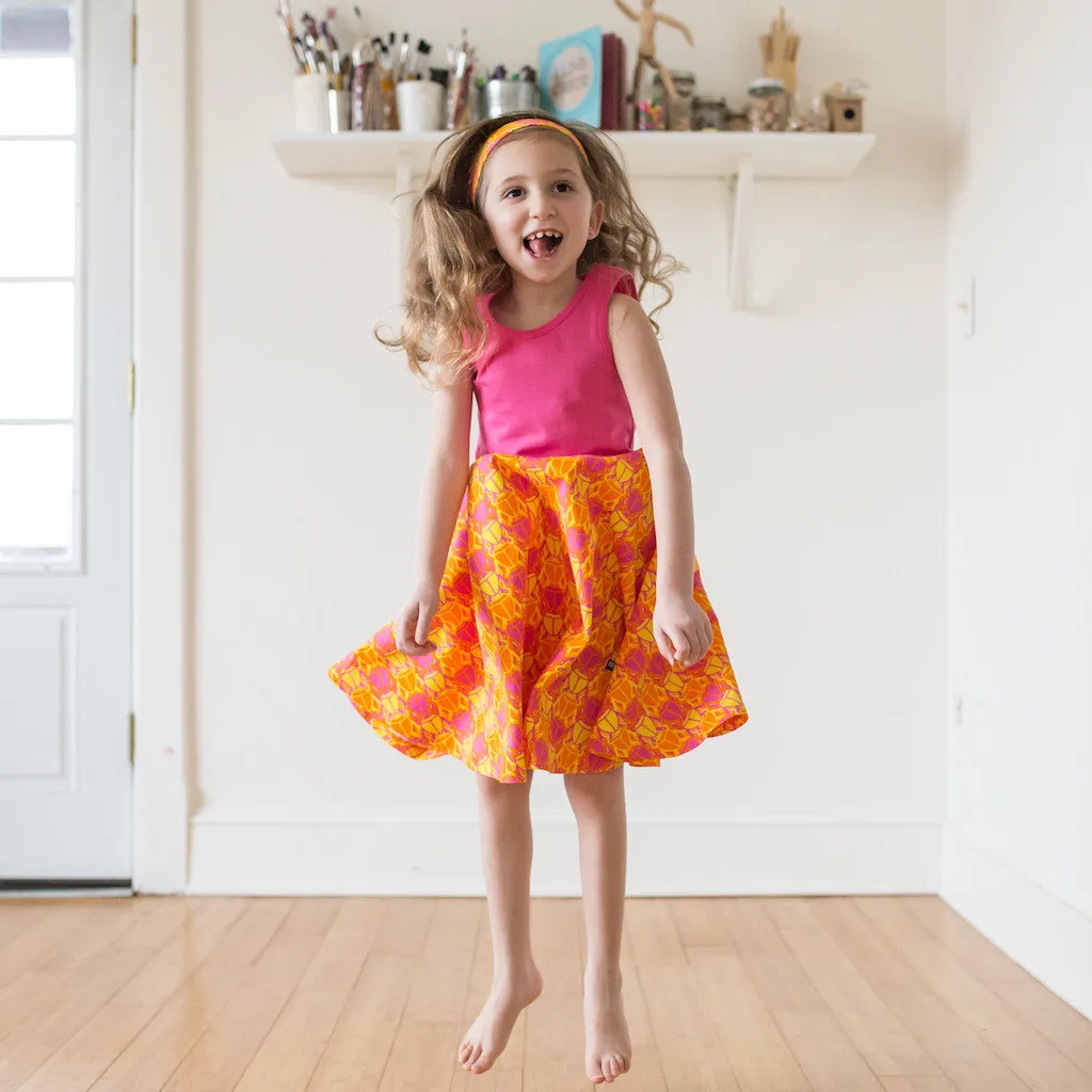 "BeetleBrite" Bugs Twirly Play Dress with Pockets