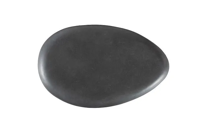 River Stone Coffee Table Large, Charcoal Stone