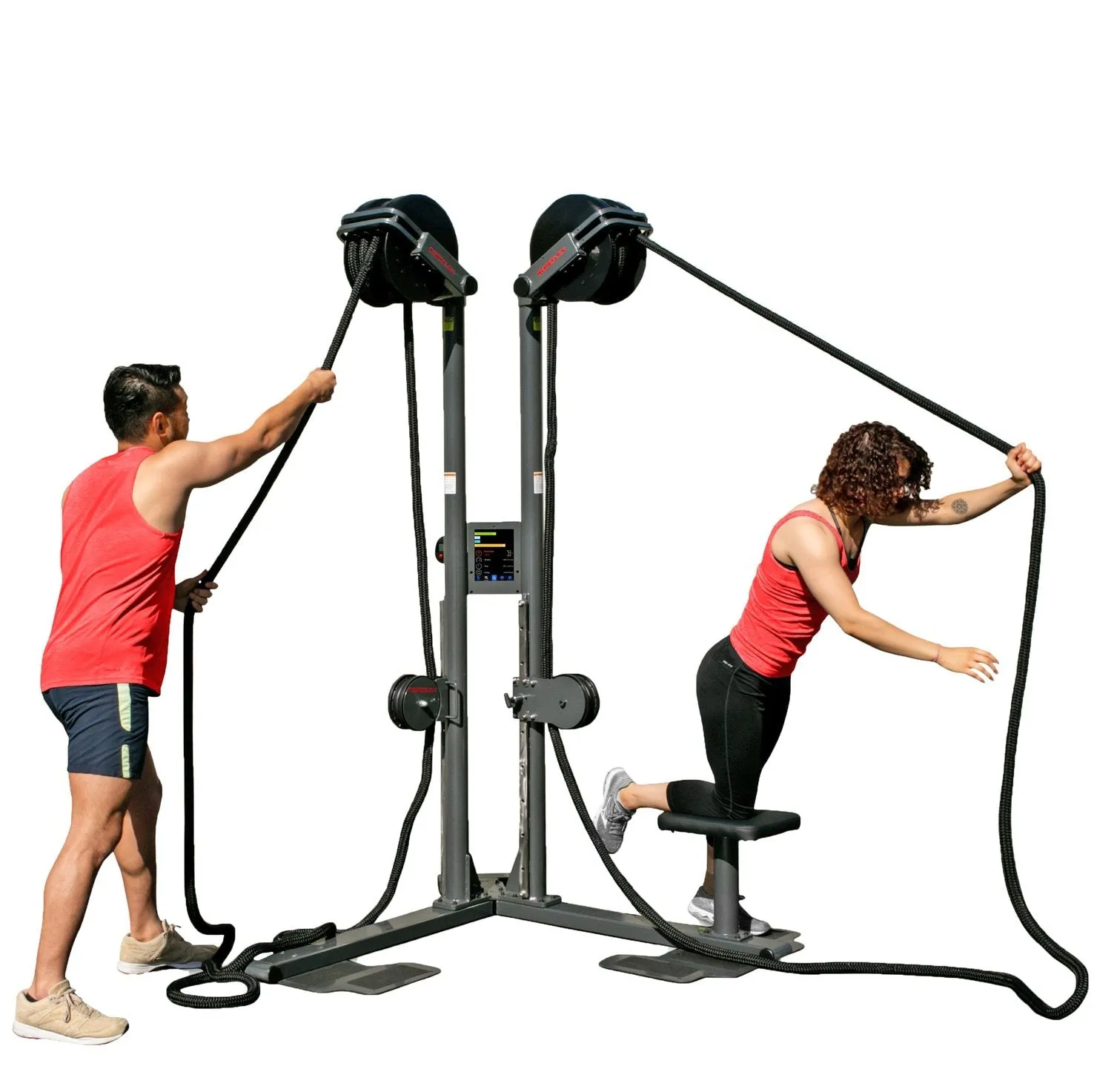 RX2500D Upright Rope Trainer - Dual Station