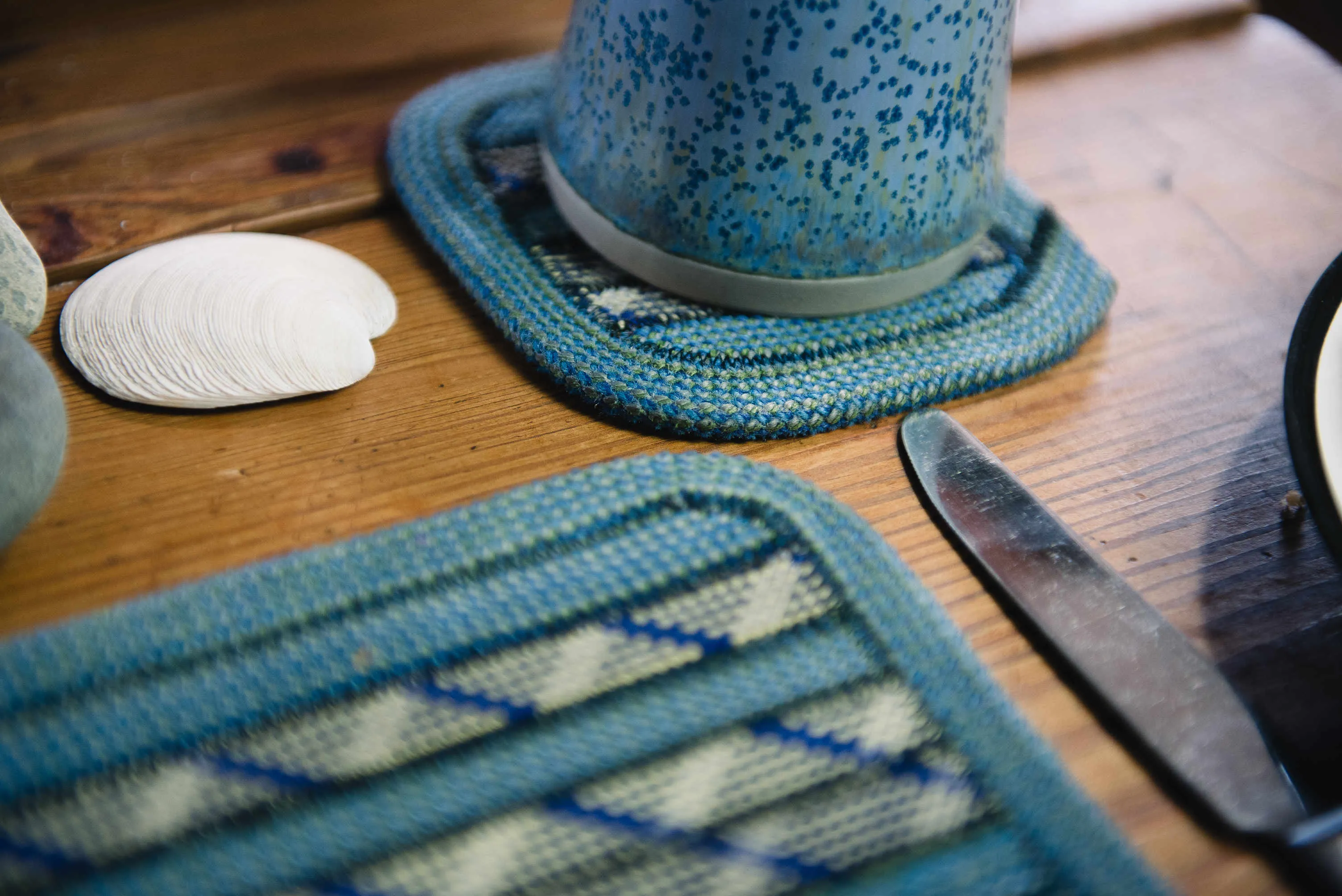 Set of 2 Placemats & Coasters - Water