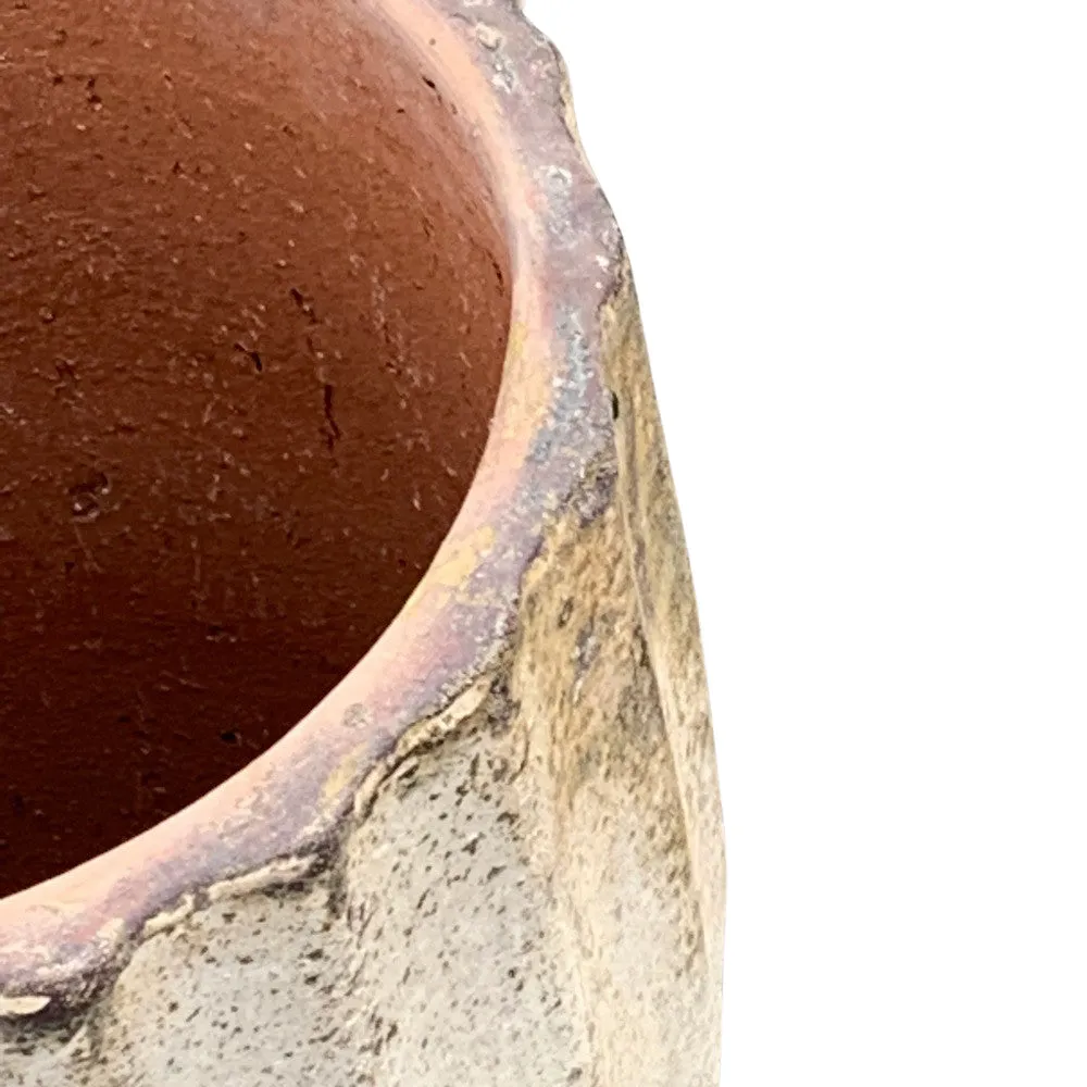 Skinny Ribbed Terracotta Planter
