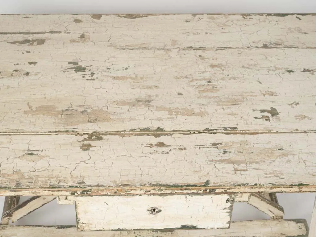 Small late 19th-century painted side table 30¼"