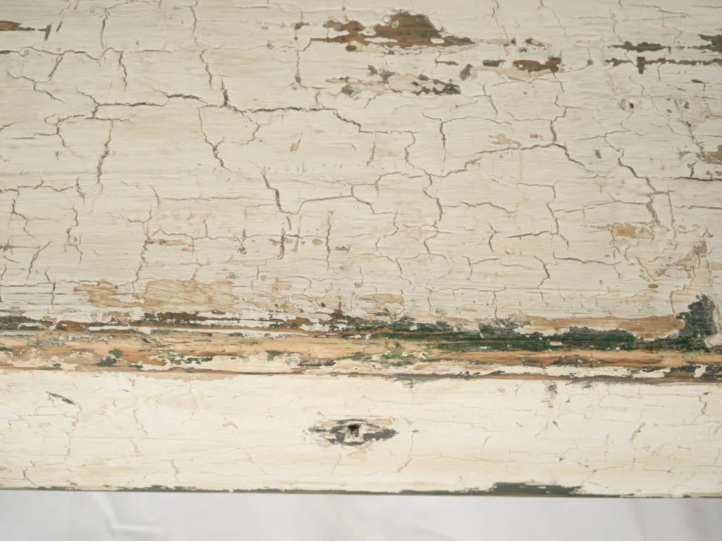 Small late 19th-century painted side table 30¼"