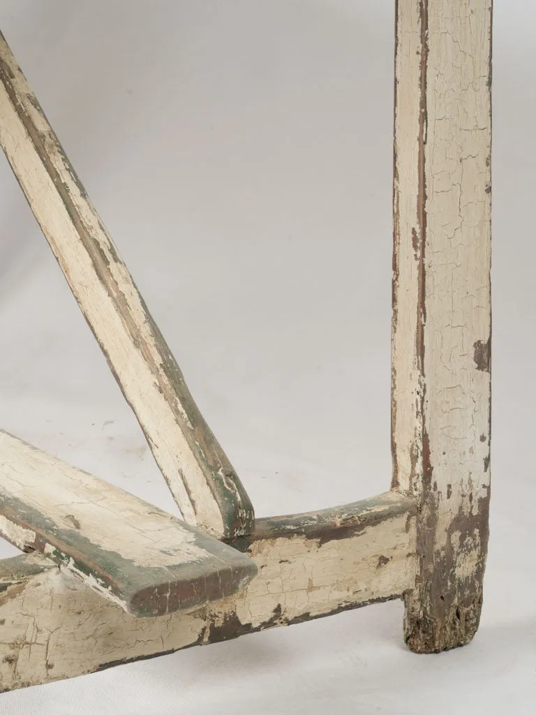 Small late 19th-century painted side table 30¼"