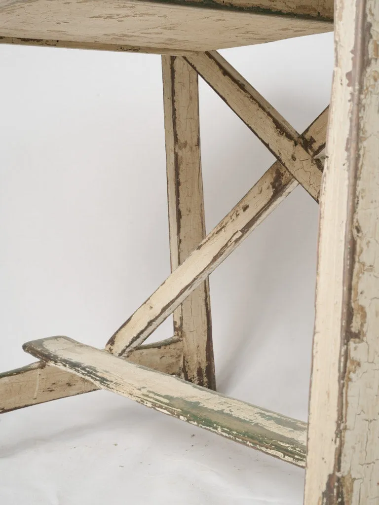 Small late 19th-century painted side table 30¼"