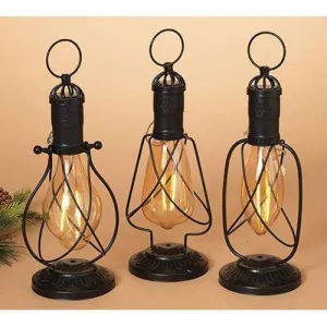 Solar Tabletop Lantern, 11.75", 3 Asst