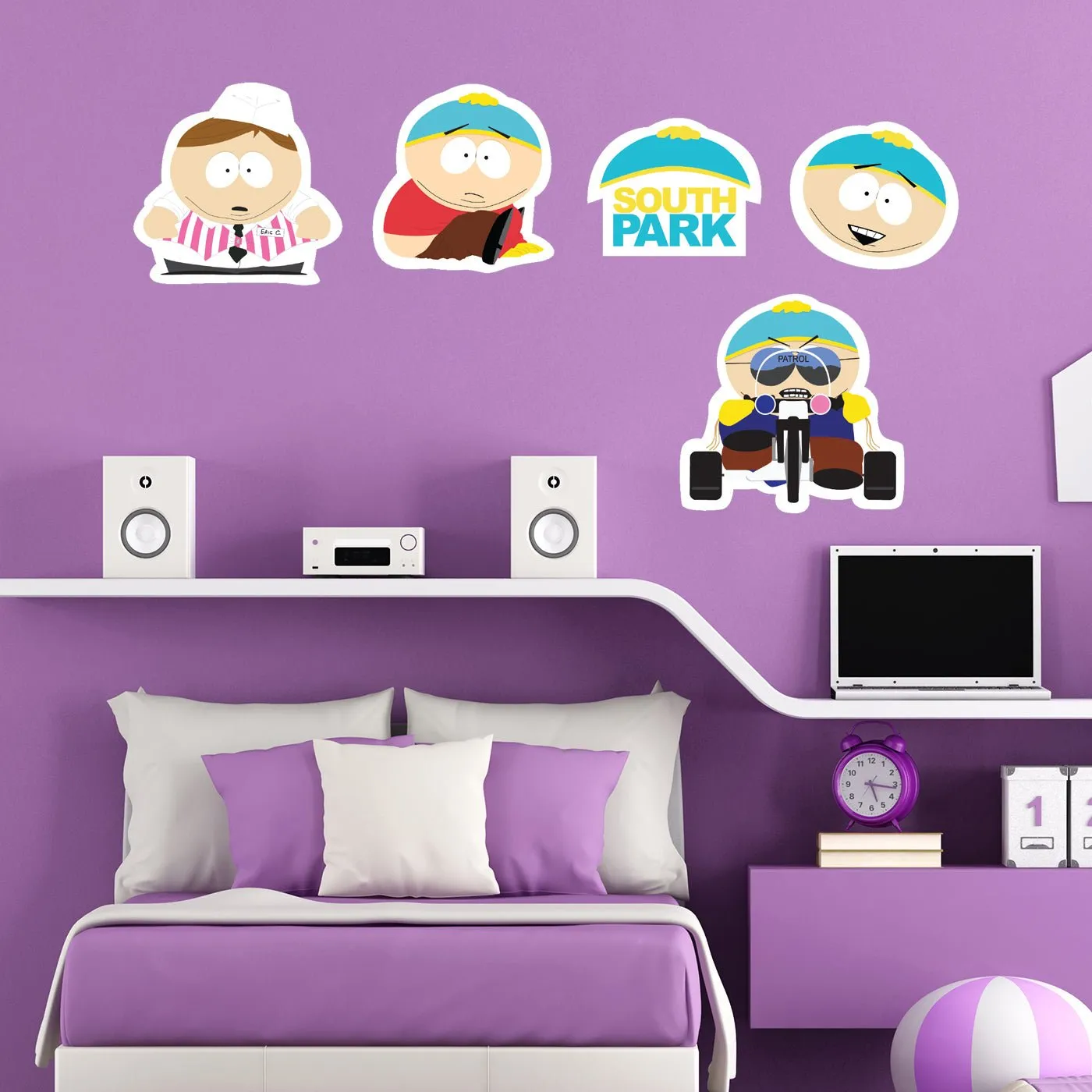 South Park Cartman Wall Sticker Sheet