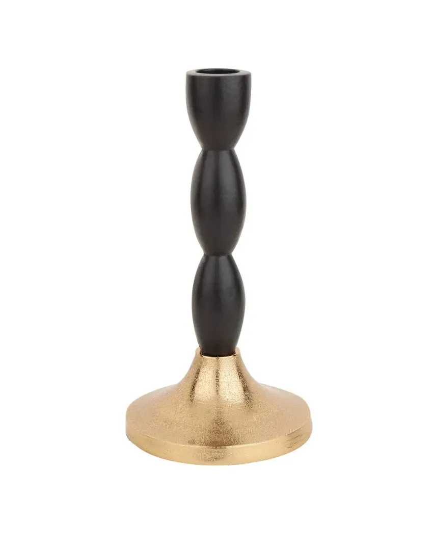 Spiral Aluminum Candle Holder | 3 x 7 inches