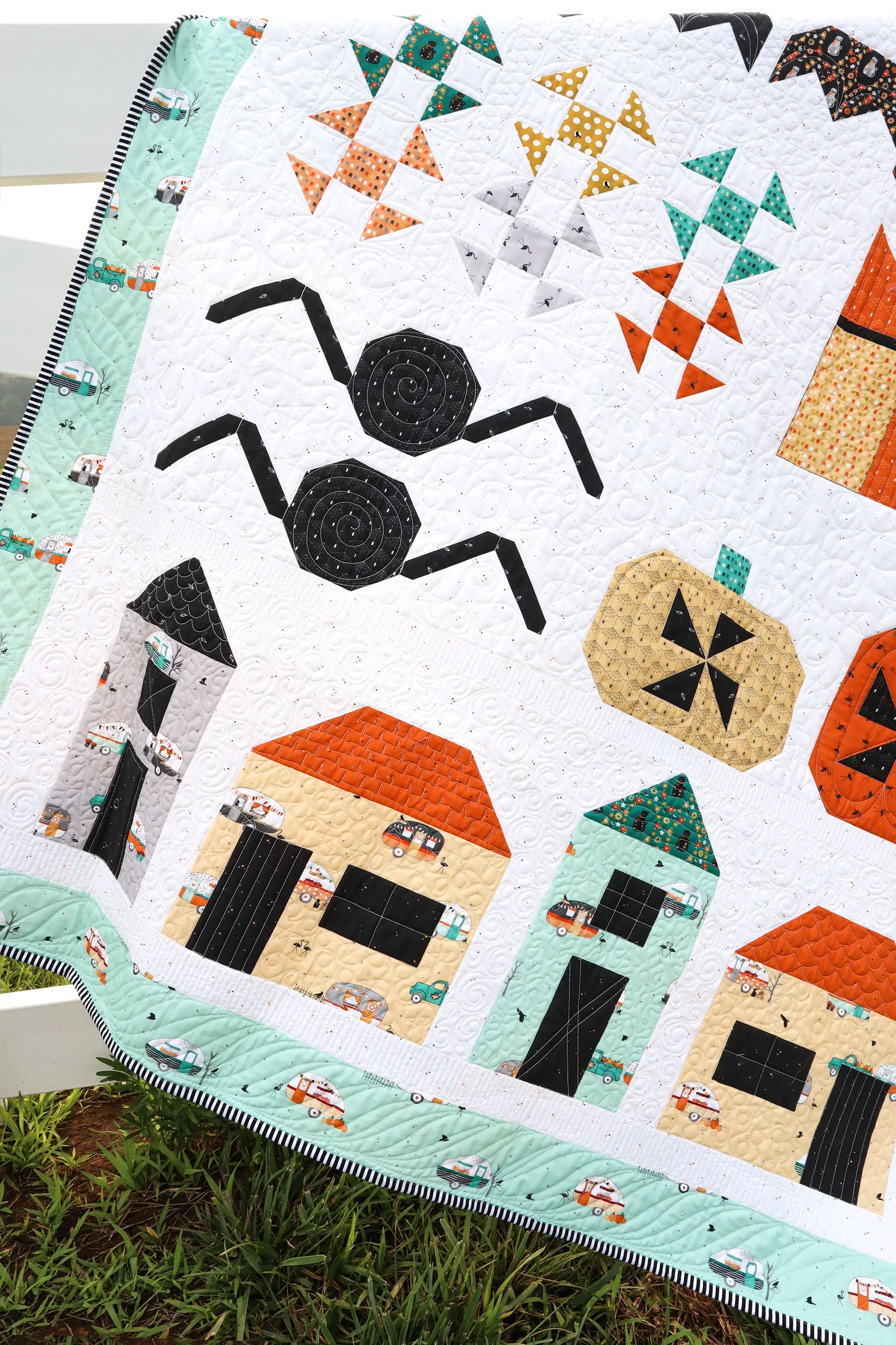 Spooky Lane Quilt Paper Pattern
