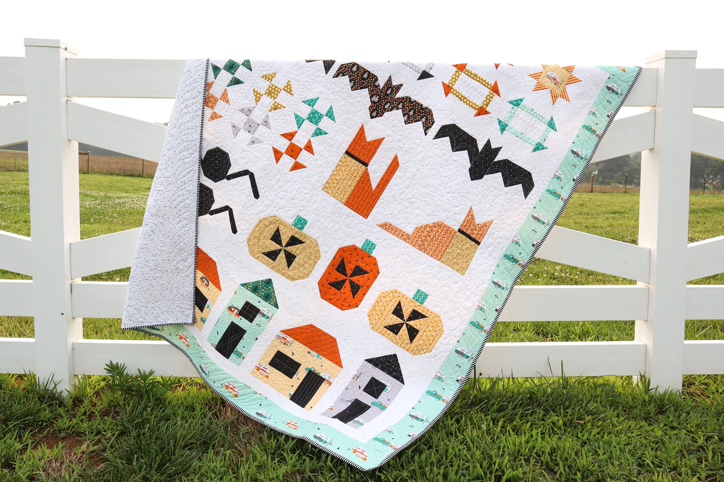 Spooky Lane Quilt Paper Pattern