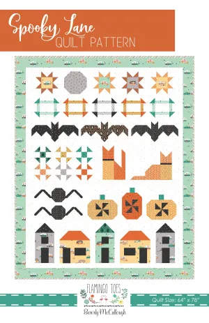 Spooky Lane Quilt Paper Pattern