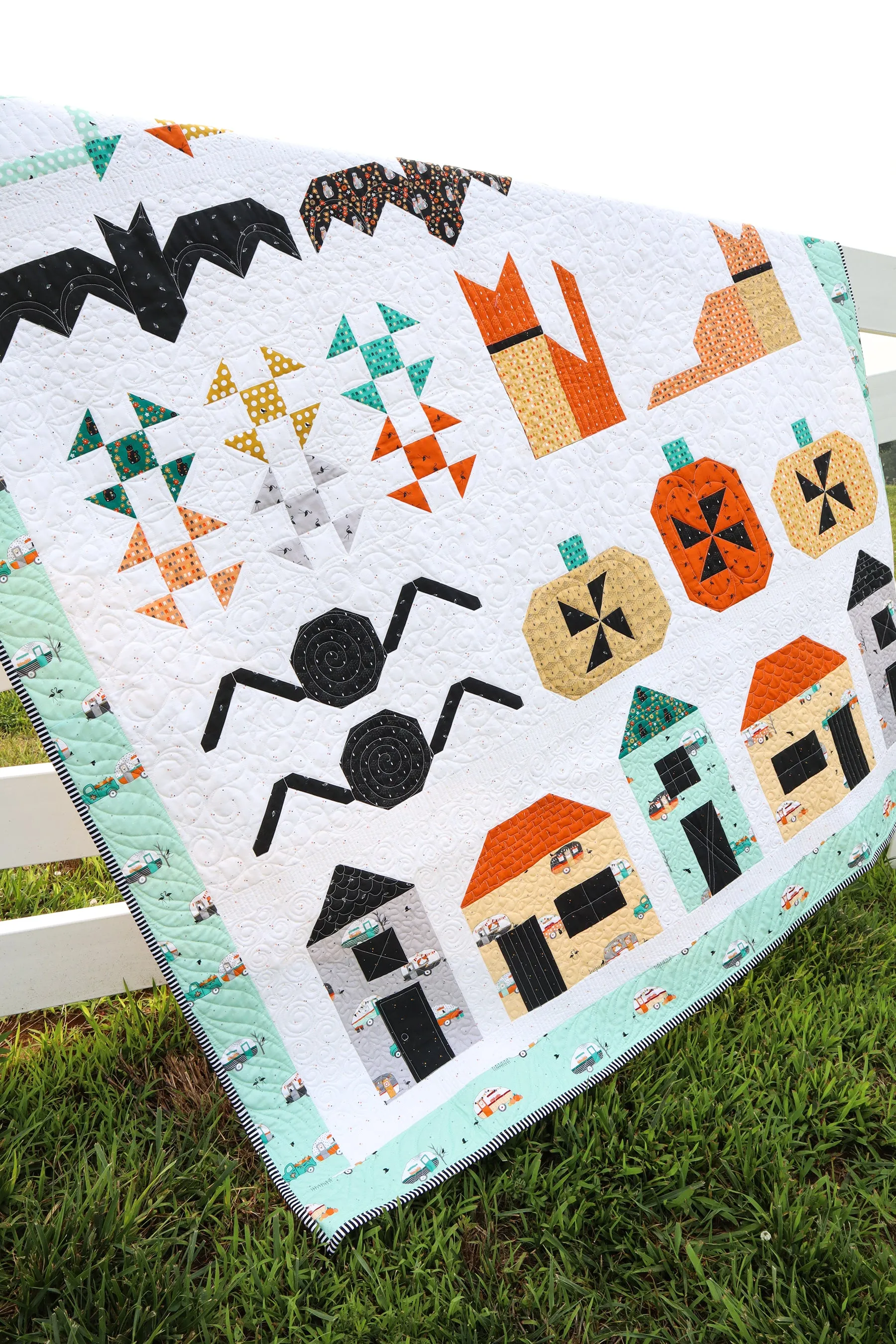 Spooky Lane Quilt Paper Pattern