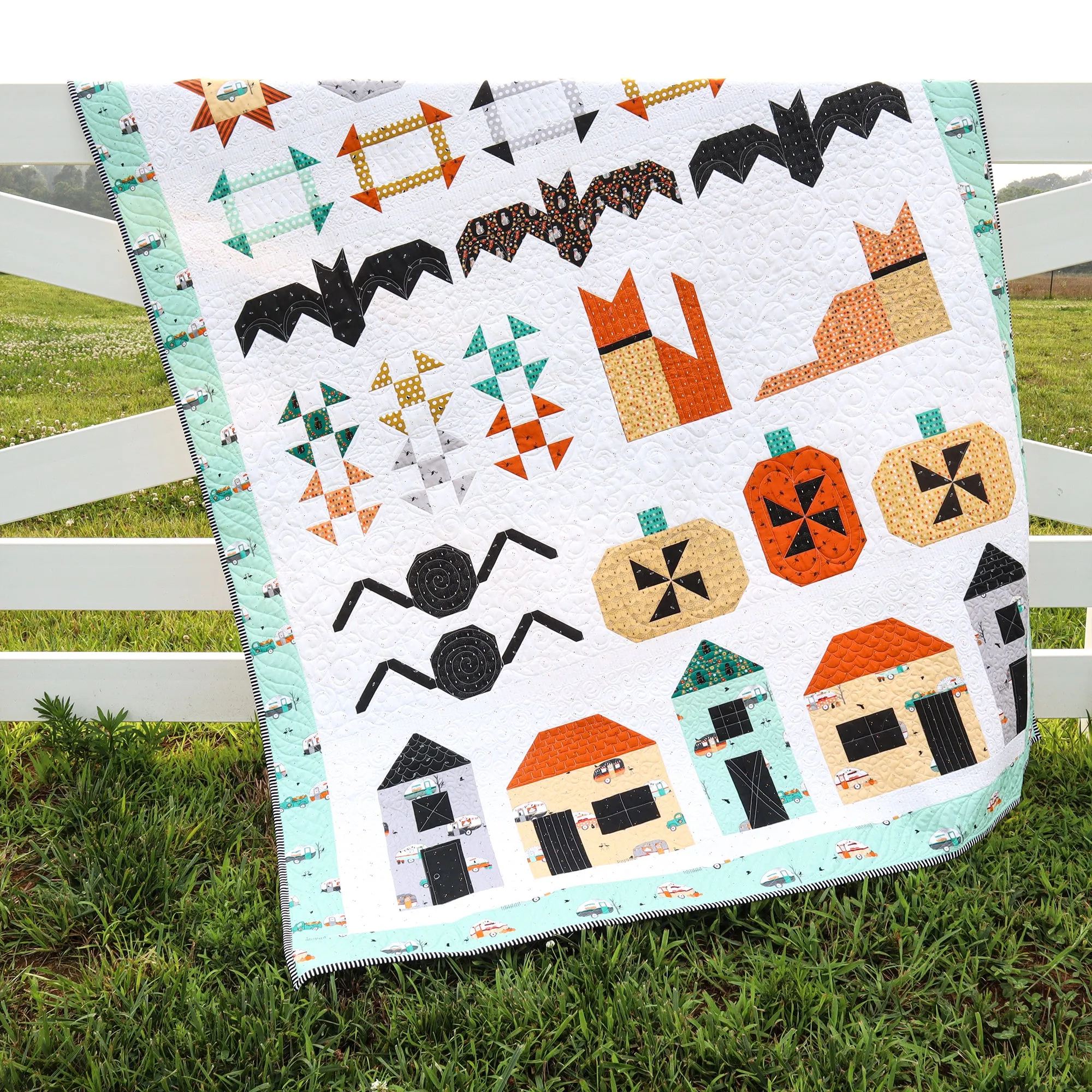Spooky Lane Quilt Paper Pattern