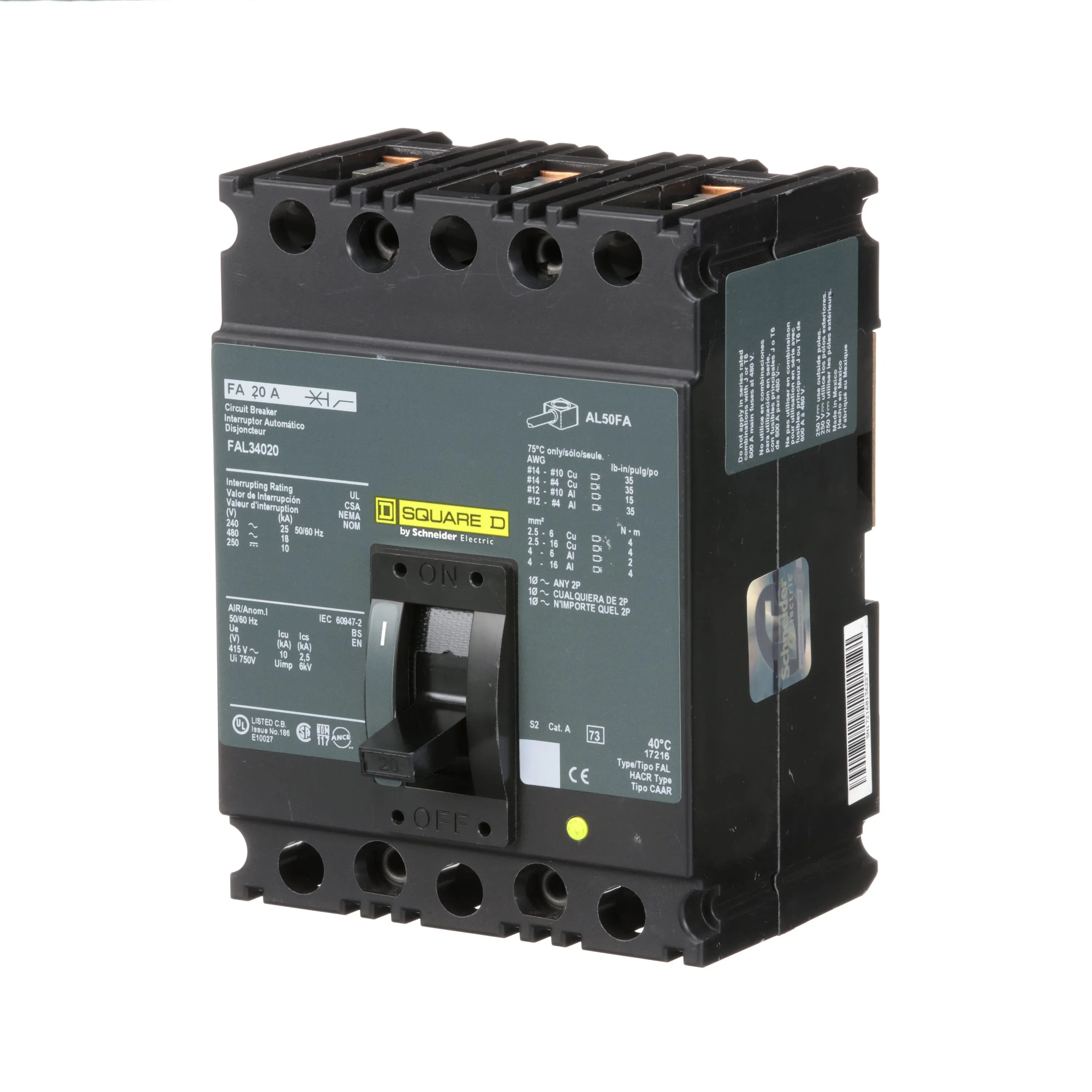 Square D FAL34020