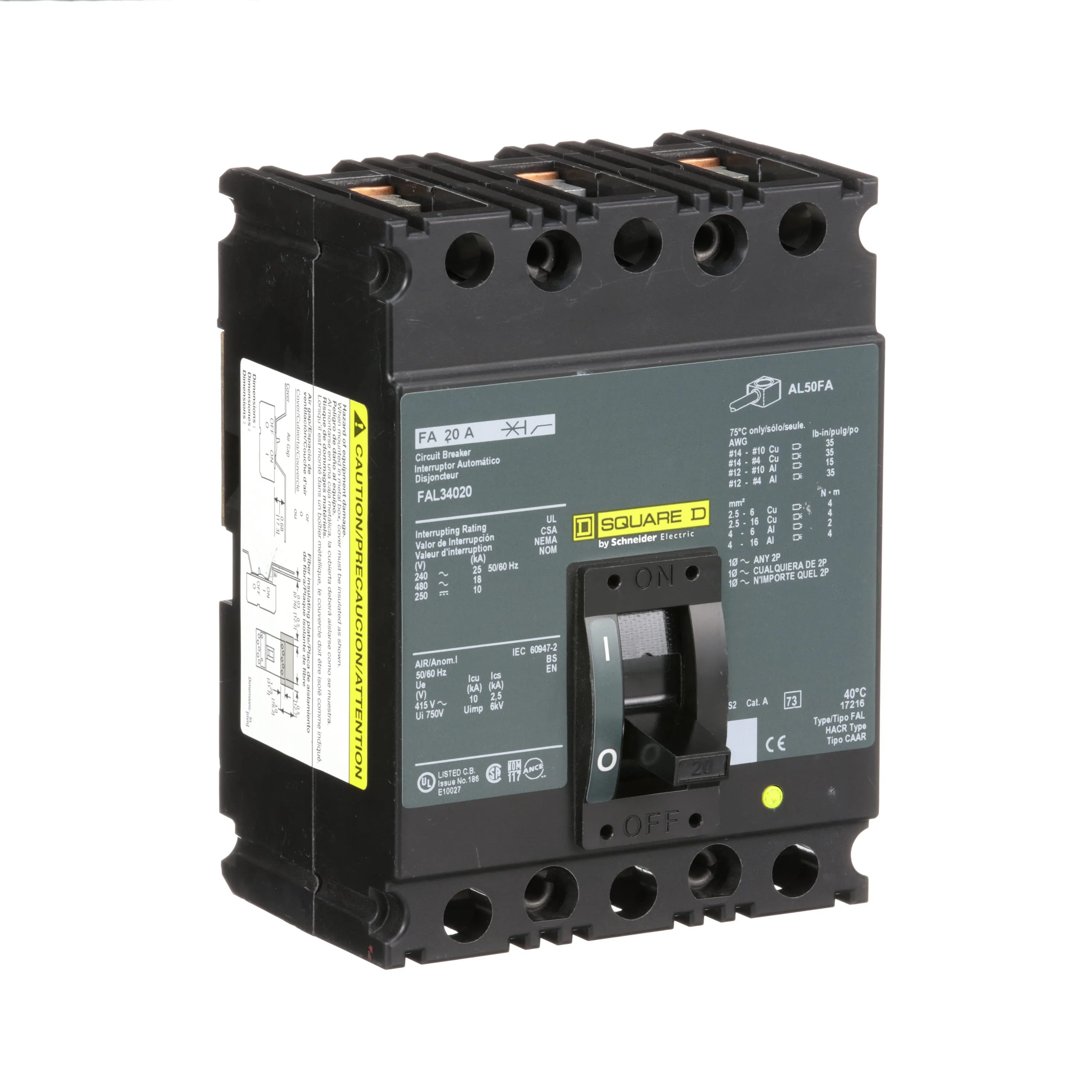 Square D FAL34020