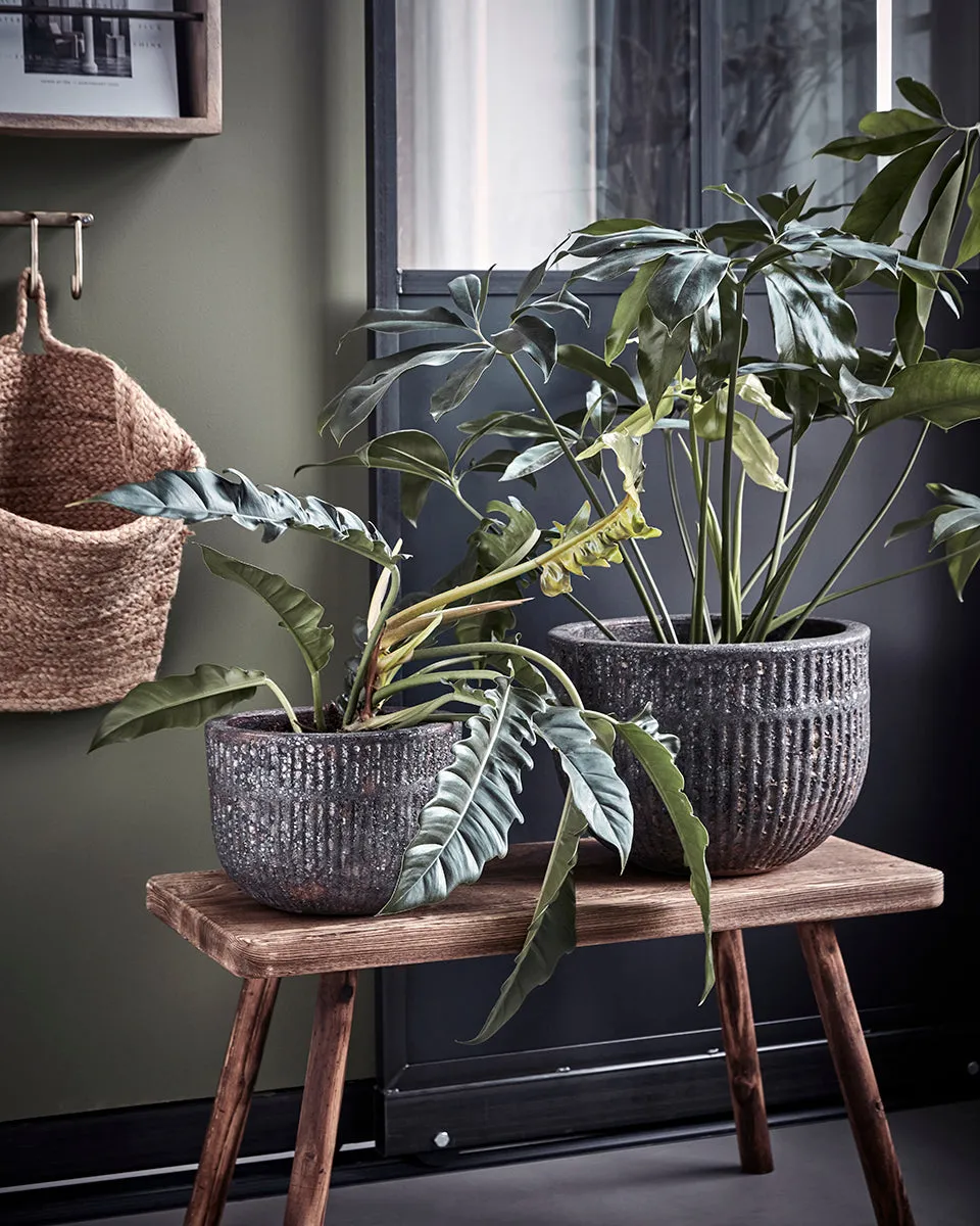 Suco Grey Planter (2/Set)