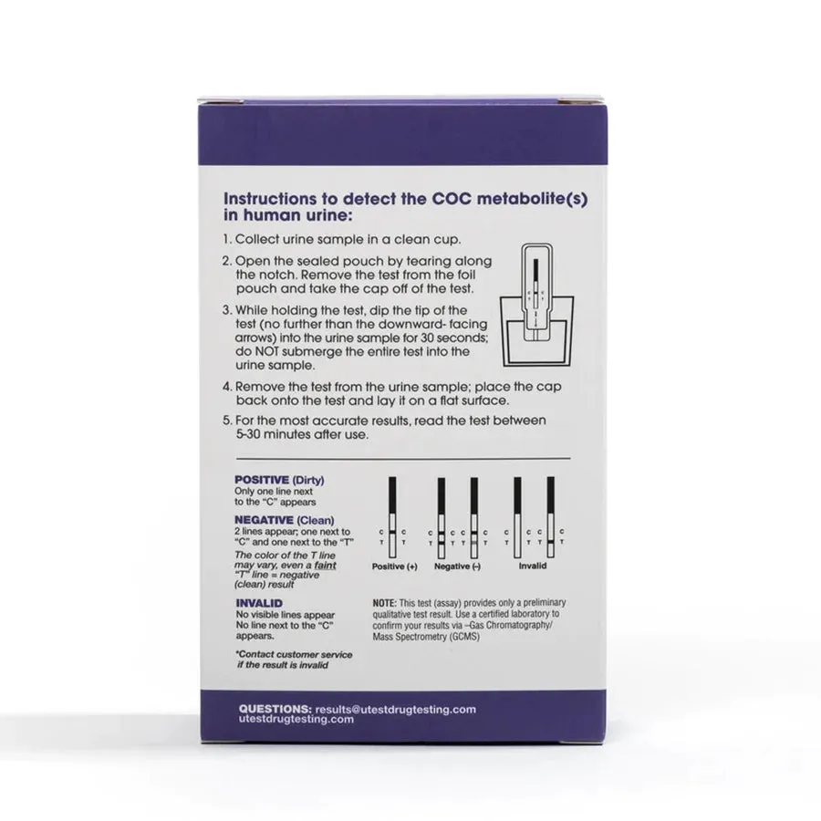 Ütest Urine Test - Cocaine