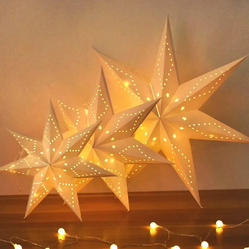 The Magic of Star Paper Lanterns for Exceptional Christmas Decor