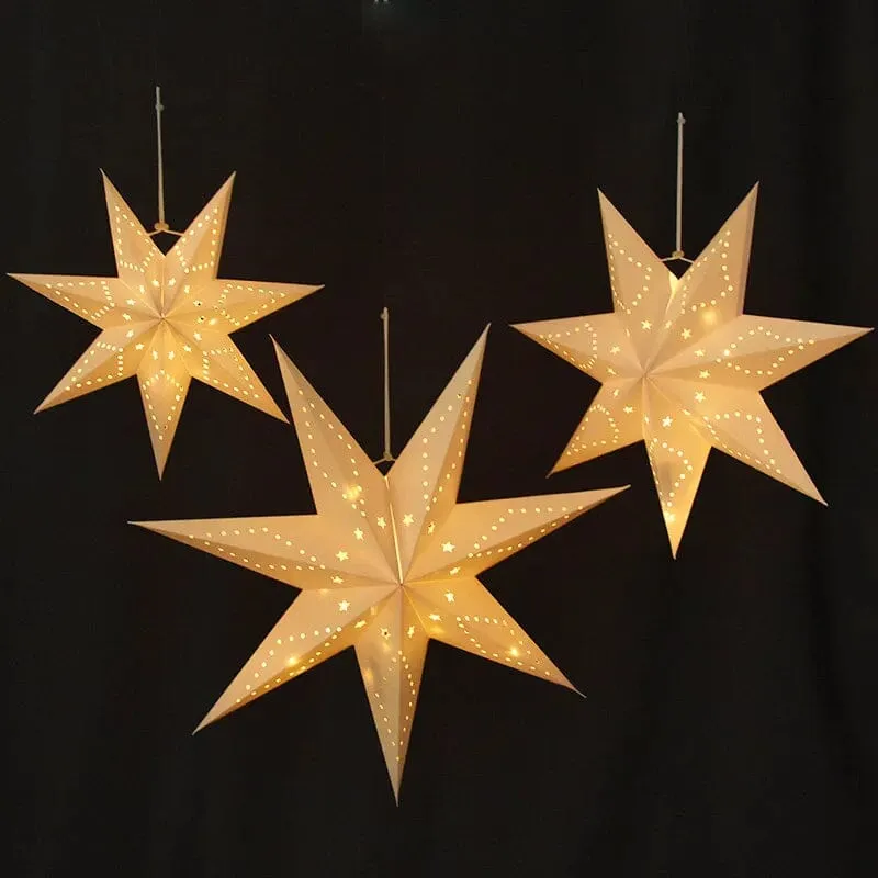 The Magic of Star Paper Lanterns for Exceptional Christmas Decor