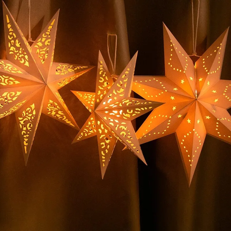 The Magic of Star Paper Lanterns for Exceptional Christmas Decor
