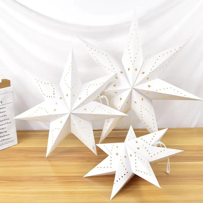 The Magic of Star Paper Lanterns for Exceptional Christmas Decor