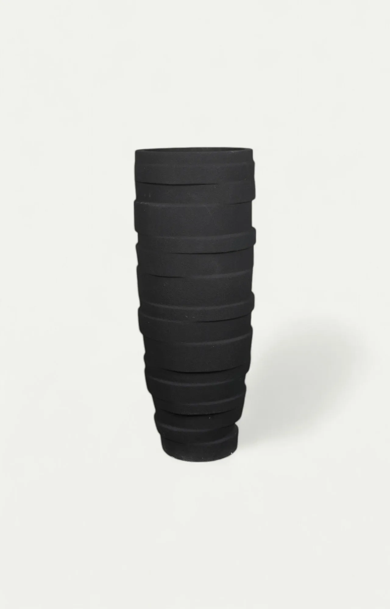 The Sleek Black Planter Set