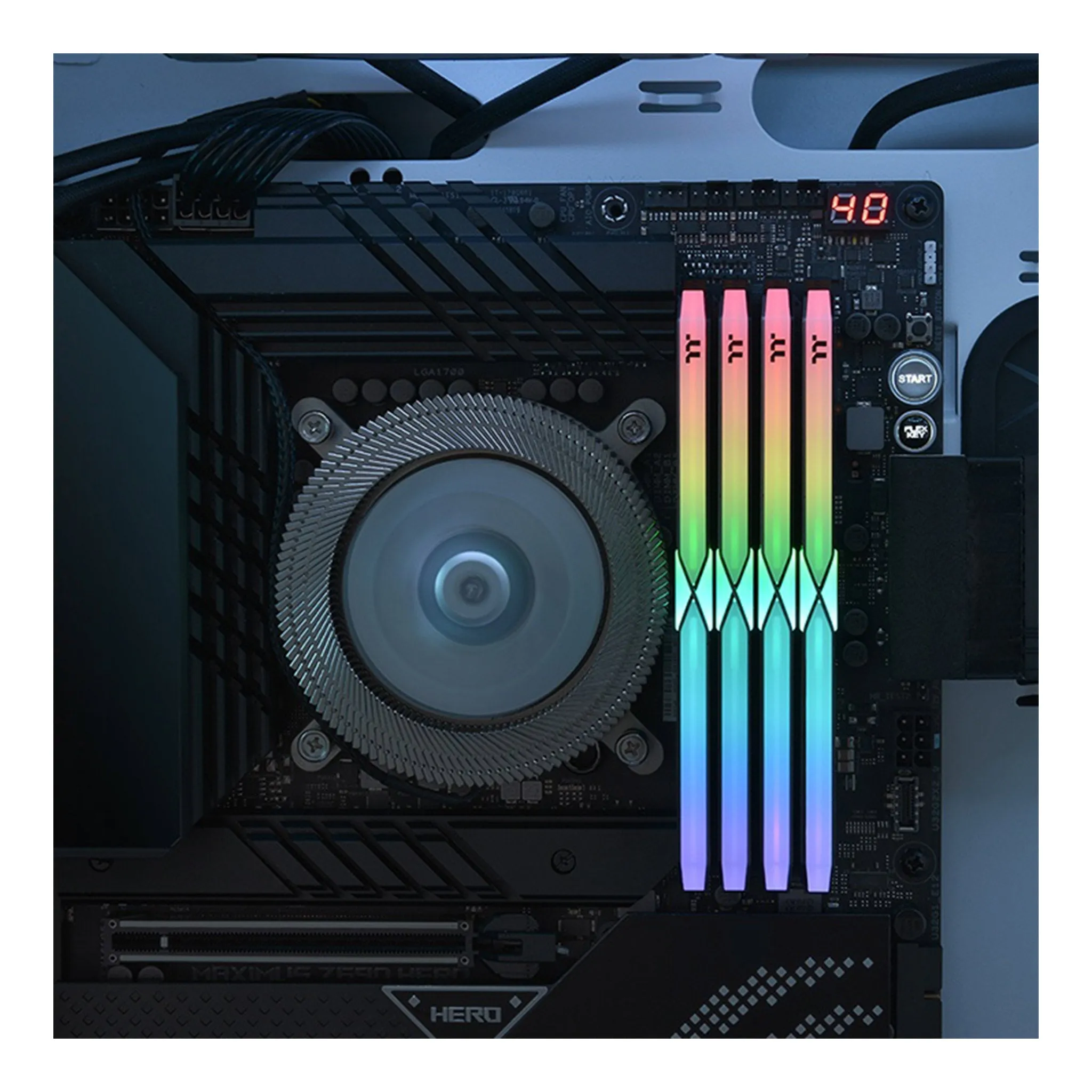 Thermaltake RG33D516GX2-6000C36B 32GB (16GB x2) TOUGHRAM XG RGB D5 DDR5 C36 Memory Kit