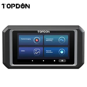 TOPDON - TC003 - Thermal Imaging Diagnostics Camera - 256x192 Thermal Resolution - 5000mAh Battery - Wi-Fi / Bluetooth
